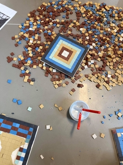 tesselle de mosaïque